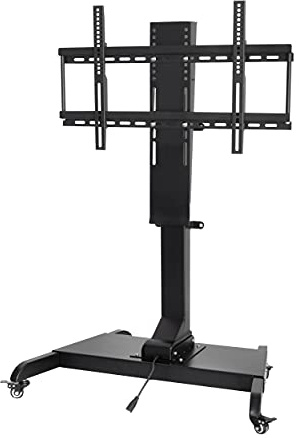Touchstone Valueline Smart Motorized TV Lift-Floor Stand Rolling Cart for 32-70 TVs-RF & Wired Remote-39” Height Travel-165lb Capacity-5yr Warranty-Height Memory-Flat Lid Mount- Alexa/Wifi-30006