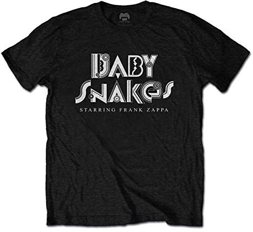 Frank Zappa ZAPTS16MB01 T-Shirt, Black, Small