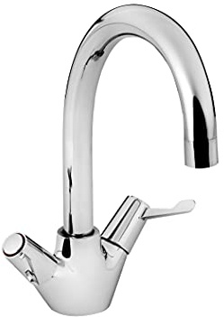 Bristan VAL2 SNK C CD VALUE dubbelspak mono handfatsblandare, krom