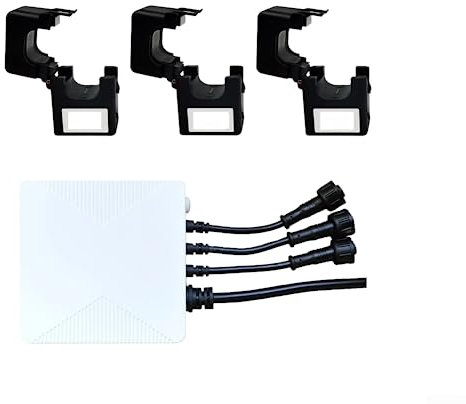 pour TUYA Moniteur d'énergie à 3 phases, moniteur d'alimentation domestique intelligent à quatre fils, compteur électrique mutuel électromagnétique - WIFI 200A