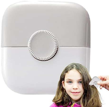 Rasoio per doppie punte | Utensile da taglio per scoppi,Rifinitore per frangia 2 in 1 Antipolvere, design staccabile per frangia sottile per organizzare facilmente capelli rotti e tagli Onlynery