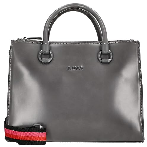 Borsa donna a mano/tracolla Liu-jo Manhattan satchel M ecopelle grape juice B24LJ55 AF3344 Grande