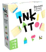 Ink IT – kooperatives Gesellschaftsspiel – für 2 bis 8 Spieler – Kreativität und Fantasie – ab 7 Jahren – Gesellschaftsspiel – Bankiiiz – Blackrock Games, Rot, Blau, Grün, Gelb