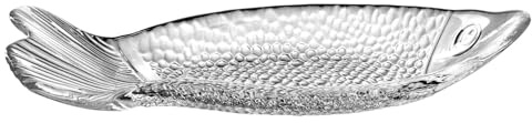 LEONARDO HOME Speiseteller - 30 x 11 cm - Transparent - Glas - fischförmig