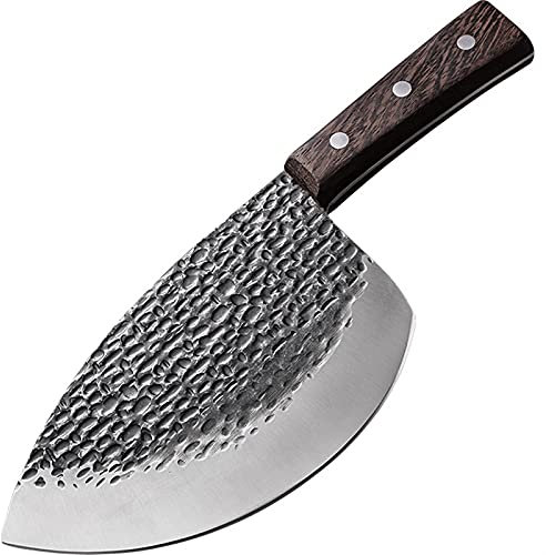 Professionnel Forgé Pêche Couteau de boucherie Viande Couperet de fruits de mer Couteau à poissons Cuisine Cuisine Couteau Couteau à la main Sharmade Sharmade Tools d'abattage