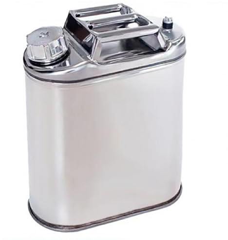 FEVKFTXF 304 stainless steel oil drum thickened spare transportation storage drum,10L