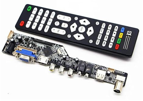 Yhytgbhk V53 Upgrade V56 V59 Universal LCD TV Controller Driver Board PC/VGA/HDMI/USB Interface