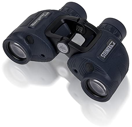 STEINER Marine-Fernglas Navigator 7x30 - Deutsche Marken-Qualität, 10 Jahre Garantie, handlich und kompakt, wasserdicht, Profi-Fernglas für spontane Segeltörns oder bei Landgang