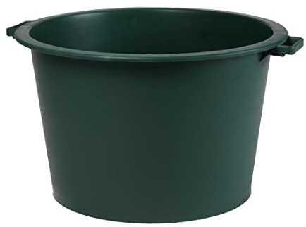 EDA - Runder Eimer 75 l - Kunststoffeimer - Ø60 x H 38 cm - Grün