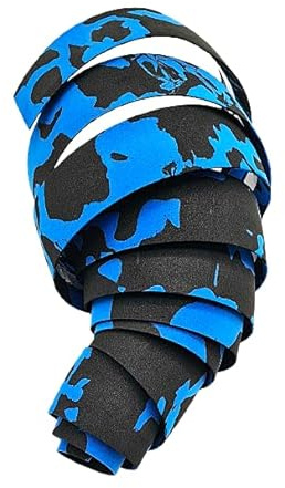 CarbonEnmy Mehrfarbe Lenkerband Bar Tape Rennrad Griffe Kork Top Qualit?t neu (Schwarz-Blau)