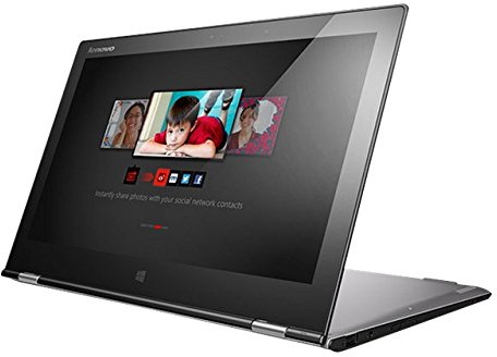 Lenovo IdeaPad Yoga Yoga 2 Pro 1.7GHz i5-4210U 13.3 3200 x 1800Pixel Touch screen Grigio, Argento Computer portatile