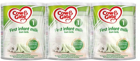 Cow & Gate 1st Milk Powder - Pack of 3 X 700 G