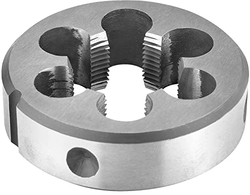 Burkit Metrische M24 x 2 runde Gewindeschneideisen, M24 x 2,0 Maschinengewinde, linke Hand