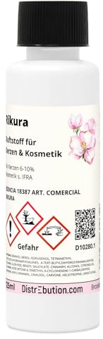 Rikura 125ml Duft Öl für Kerzen, Kosmetik, Seifenherstellung, Diffuser