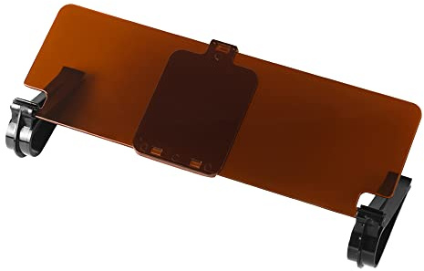 Baceyong Pare-Soleil Transparent Anti-éblouissement, Protection des Yeux Protection UV Réduit la Chaleur Pare-Soleil de Pare-Brise de Voiture, 29.5 * 9.5CM/11.6 Convient à la Plupart des Véhicules