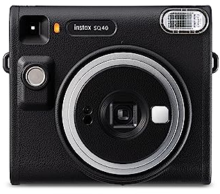 INSTAX SQ40 instant camera, Black textured finish