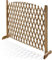 Griglia In Legno Pannello Estensibile Fino a 150 Cm Grigliato Divisorio Separè Alto 103 Cm Autoportante Per Balcone Giardino Terrazzo Piscina Privacy Decorazione Traliccio Pergolato Per Esterno