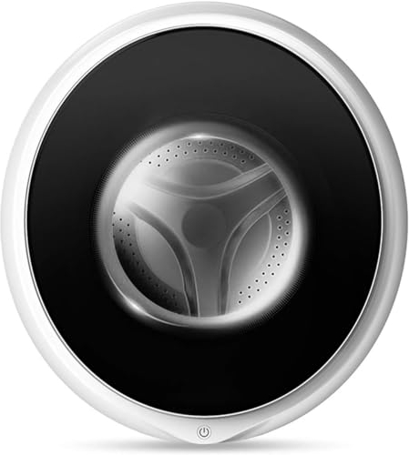 Piccola Lavatrice a Parete da 3,2 kg, Mini Lavasciuga con Motore Inverter Condensatore Asciugatura/Asciugatura 1,5 kg/Adatta per WC, Bagno, Balcone, Cucina 63 × 36 × 68 cm