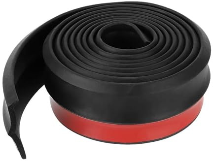 Spoiler Anteriore Striscia Gomma Universale 60 Mm Larghezza 2,5 M Paraurti Anteriore Per Auto Modanature Esterne. Protezione Per Gonna Per Labbro Dell'auto Spoiler Paraurti