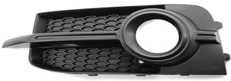 DUBHYYPS Car Front Bumper Fog Light Grill for Audi A1 8X S-Line 2011-2014 8X0807681B/8X0807682B,Fog Lamp Vent Grille Fog Lamp Bezel Cover Trim Car Accessories,Left