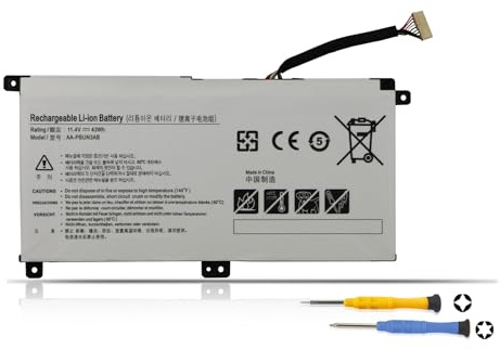 K KYUER AA-PBUN3QB AA-PBUN3AB Laptop Battery for Samsung Notebook 5 NP530E5M NP500R5M NT500R5M NT500R5L NT500R5N NT500R5P NT500R5Q NT500R5W NT501R5L 530E5M 500R5M 500R5L 500R5P 500R5Q 500R5W 501R5L