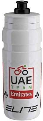 ELITE Fly Team 2026 Fahrrad-Trinkflasche – UAE Team Emirates Offizielle Teamedition – Ultraleichte Radsport-Trinkflasche 750 ml