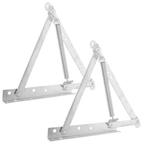 Charnière Triangulaire à Ressort Verrouillage 2 Pièces Acier Laminé