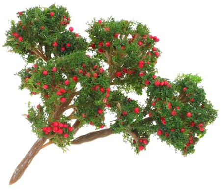 Didiseaon 6pièces Pommier Faux Pommier pour Micro-Paysage Décoration Intérieur Modèle De Table De Sable Miniature