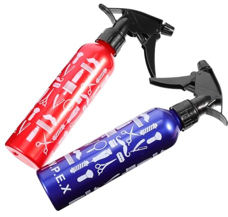 IWOWHERO 2 piezas Botellas Spray Pequeñas Pulverizador de Agua para Peluquería y Jardín Rociador Portátil Ligero y Duradero Multifuncional Casa y Salón