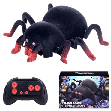 Araña De Control Remoto - Juguete De Broma RC con Piernas Móviles | Juguete Electrónico para Niños A Partir De 6 Años | Estimulación Sensorial De Movimiento Realista | Gadget Divertido para