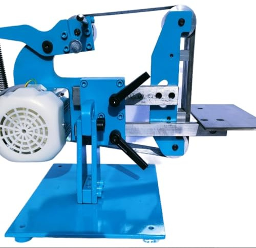 Industrial 750W Electric Belt Sander & Polishing Grinder – 915x50mm Belt, Vertical & Horizontal, All-Steel Body for Workshop & Metal Polishing