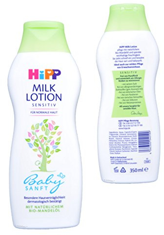 HiPP Babysanft Milk-Lotion, 2er Pack (2 x 350 ml)