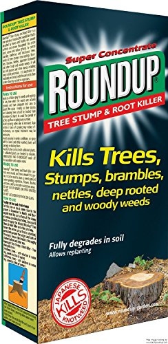 2X Roundup Tree Stump and Root Killer 250 ml Liquid Concentrate Weedkiller