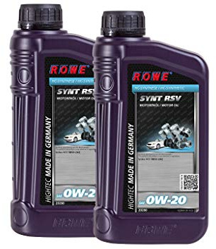 2 (2x1L) Liter ROWE HIGHTEC SYNT RSV SAE 0W-20 Motoröl für VOLVO Made in Germany