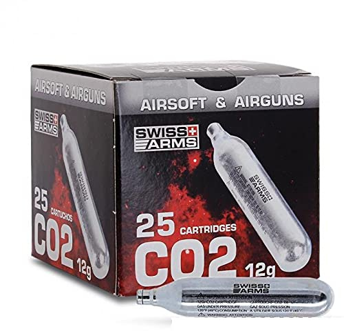 Swiss Arms Cartouches de gaz Co2 Airsoft par 25