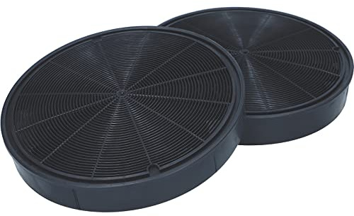 LUTH Premium Profi Parts 2x Kohlefilter Aktivkohlefilter kompatibel mit Electrolux 902980046/4 196mmØ EFF62 für Dunstabzugshaube 2Stk