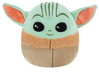 Squishmallows SQK0006 - Grogu 25 cm, offizielles Kelly Toys Plüsch, superweiches Kuscheltier, Das Kind
