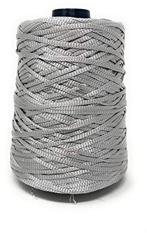Chicca Tutto Moda Cordino per Borse 3 mm Argento 500g - 600m