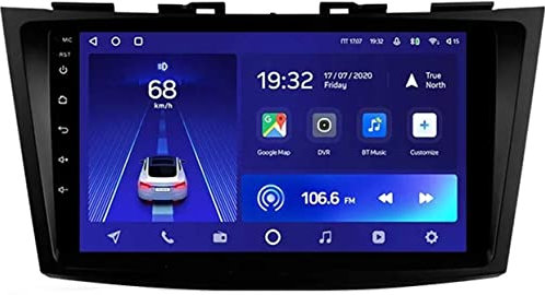 MLXABH Navigatore satellitare per Auto Stereo Android 10.0 per Suzuki Swift 4 2011-2017 unità Principale di Navigazione GPS Touchscreen Lettore multimediale MP5 Ricevitore Video con 4G WiFi SWC C