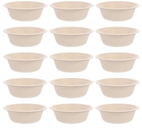 Amosfun 100pcs Paper Bowls Salad Noodle BBQ Camping Wedding Multi- Accessories