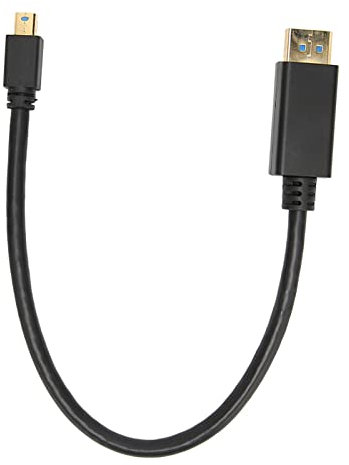 Acouto Per DisplayPort 8K Cavo 8K 60Hz 4K 144Hz 2K 165Hz 32,4 Gbps BI Trans 30 Cm in Cavo Visualizzazione del DisplayPort su su Cable da da a