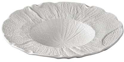 Piatti Piani Piatto fondo grande occidentale, piatto fondo profondo, piatto creativo bianco, insalatiera in ceramica Piatti Di Insalata(B)