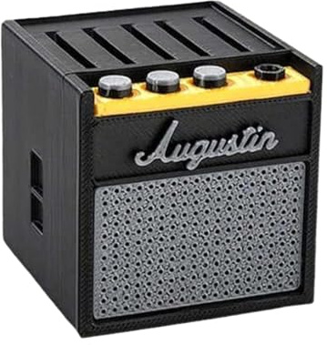 Gitarrplektrumfodral - högtalarlåda för förstärkare, behållare med lock, kompakt dekorativt tillbehör för plektrumhållare, displayuppsamlingsset | plektrumhållare