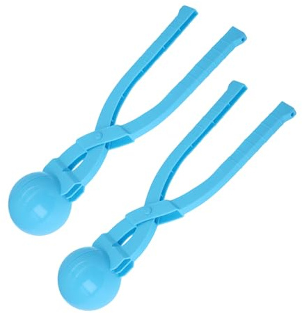 Snow Ball Maker Tool, 2 Pack Large Snow Ball Mold, Winter Outdoor Snows Balls Snows Clip Toy For Children, Portable Anti-Snowball Clip For Winter Play Boys Kids