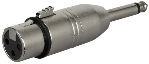 DAP Audio Adapter XLR Female/Klinke Male Mono
