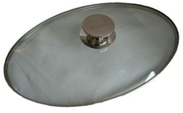 Berndes Bombato Coperchio per Rostiera Ovale 38x24 cm, Vetro Borosilicato