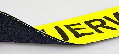 alarmtrakt.de 3M Reflex-Rückenschild 42x8cm Gelb, Kunststoff (mit Reflexionsbeschichtung), SIGNAGE, Sicherheitszeichen, Wandmontage, Reflex, Funktional