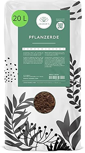 Bio Pflanzerde 20 L - Erde für Pflanzen, Bäume, Stauden & Sträucher mit 40% weniger Torf - Universalerde - Gartenerde - Erde Garten - Erde für Bäume, Stauden & Sträucher - Pflanzenerde