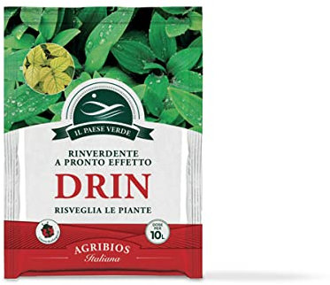 Il Paese Verde Drin Ferro Chelato 10g - Per Piante Contro Ingiallimenti Dovuti Alla Clorosi Ferrica. Microgranulare Consentito In Agricoltura Biologica.