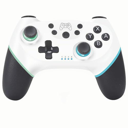 Zakgbxbig Manette pour Switch, Manette sans Fil Pro pour Switch Lite, Manette pour Switch Remote Gamepad Joystick, Turbo et Dual Vibration